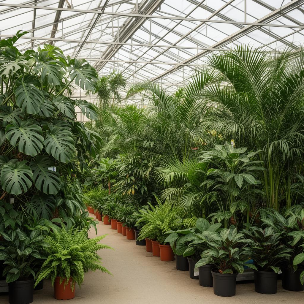 Plantes en jardinerie BABEE